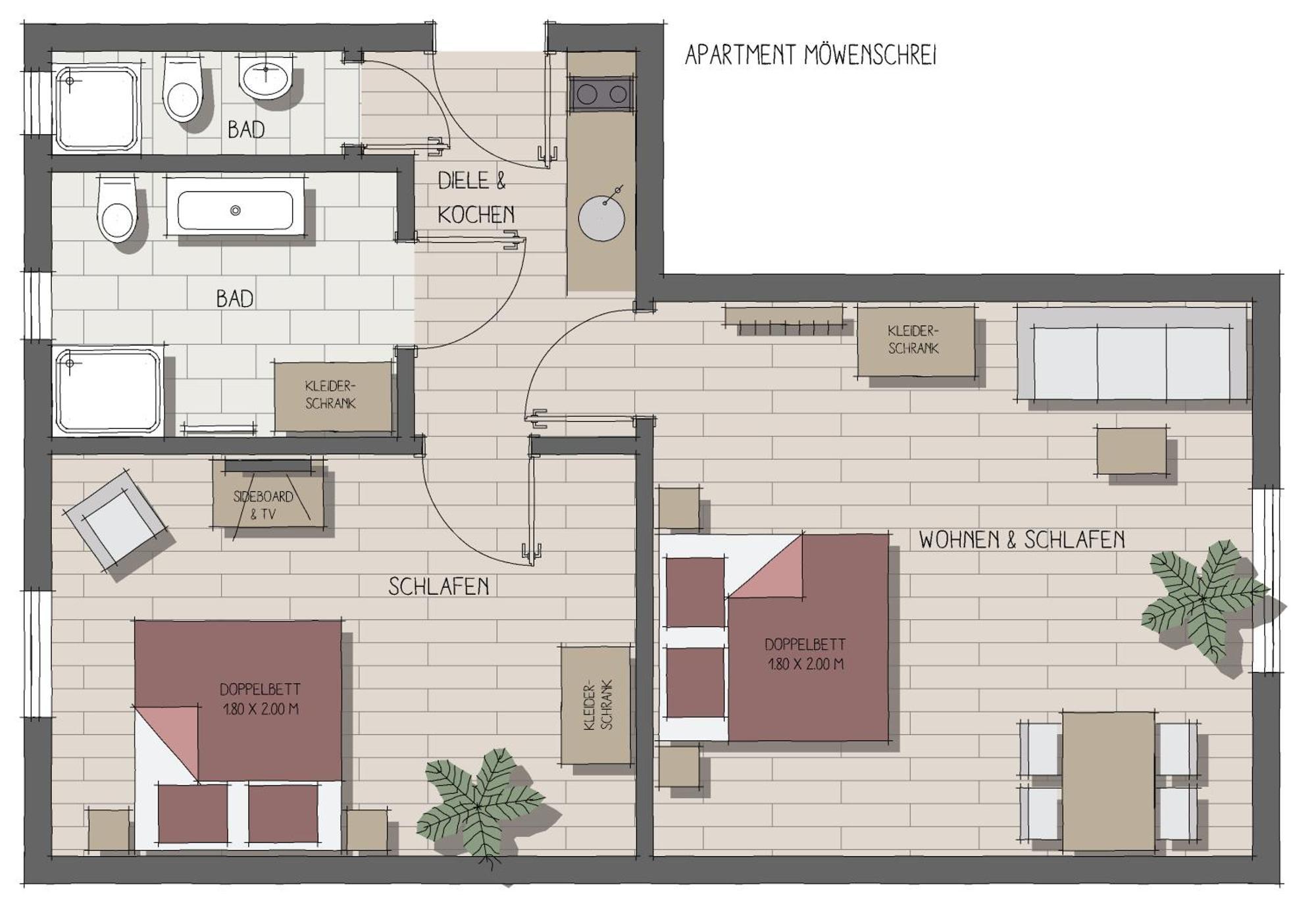 Apartmenthaus Moewenschrei Insel Poel Kültér fotó